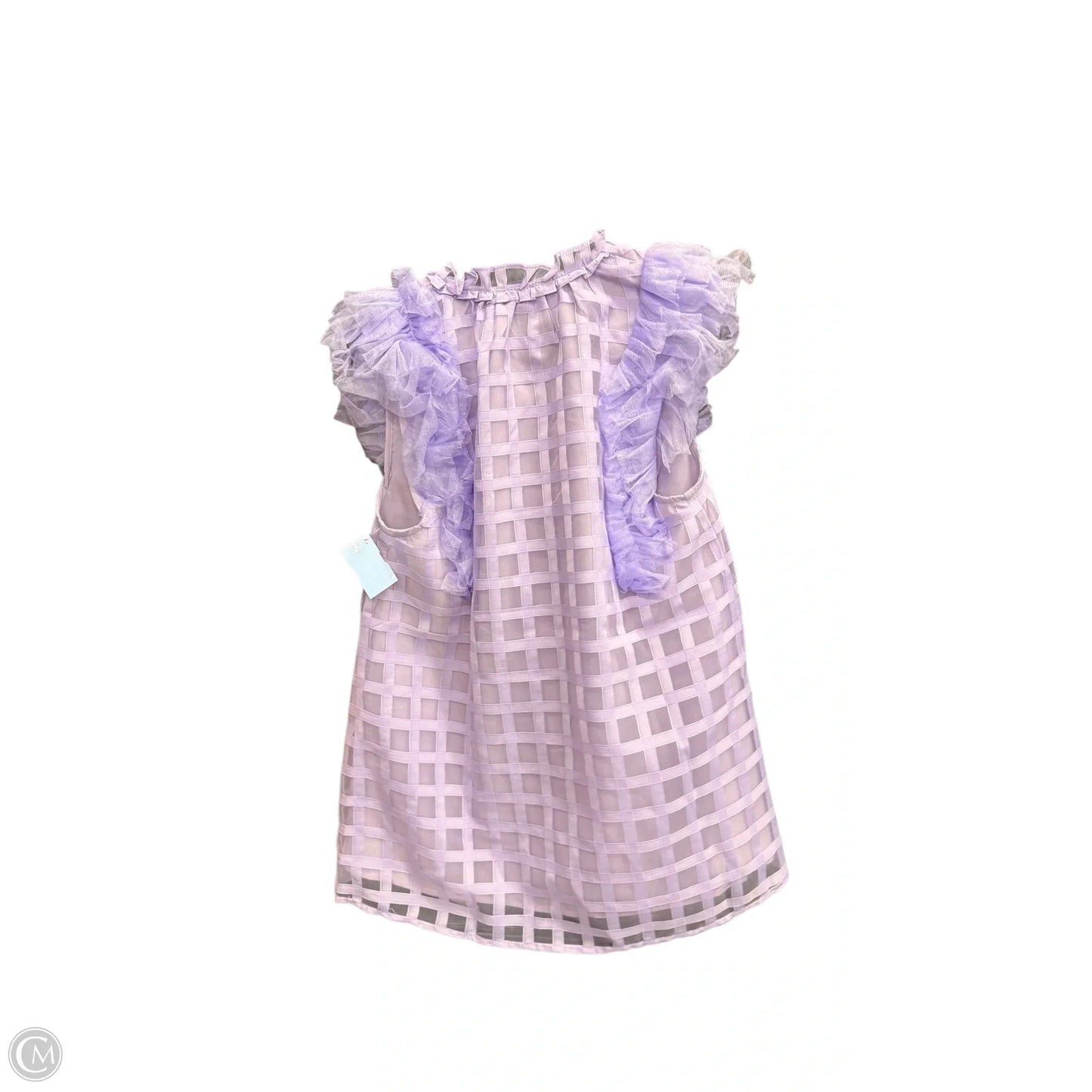 Top Sleeveless By Entro In Purple, Size: S