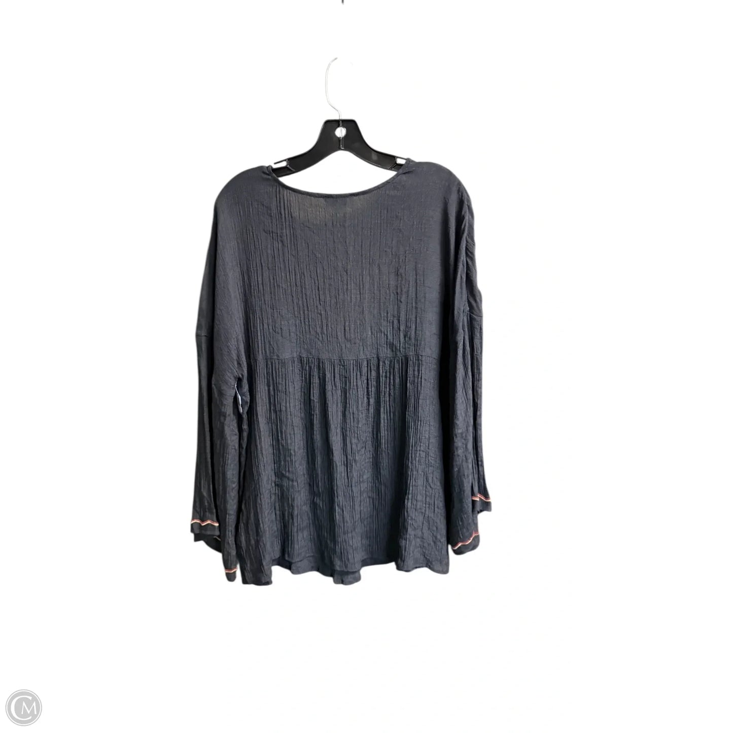Top Long Sleeve By Umgee In Grey, Size: S