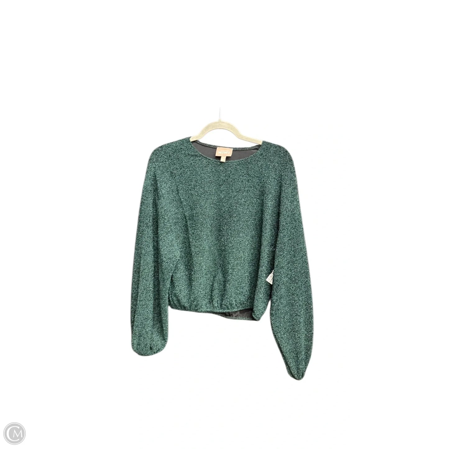 Top Long Sleeve By Show Me Your Mumu In Green, Size: S