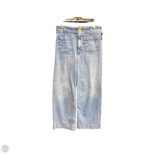 Jeans Straight By Maeve In Blue Denim, Size: 4