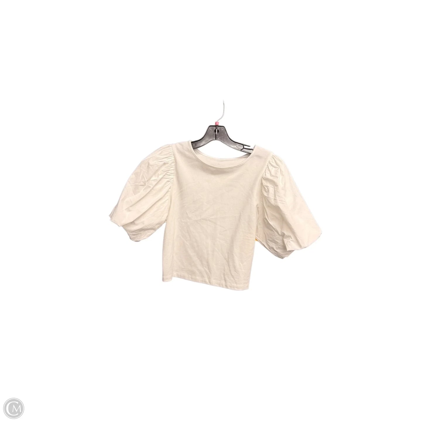 Top Short Sleeve By English Factory In White, Size: S