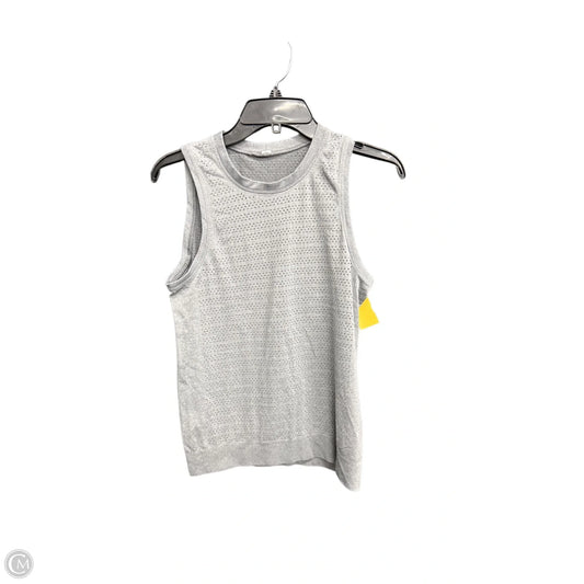 Athletic Tank Top By Lululemon In Grey, Size: S