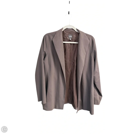 Blazer By Eileen Fisher In Brown, Size: Mp