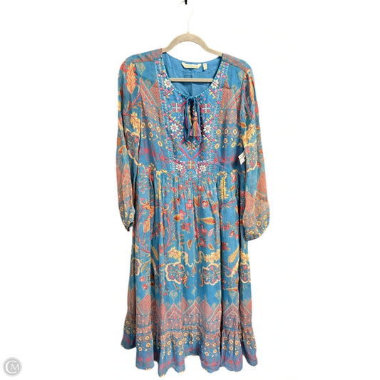 Dress Casual Maxi By Soft Surroundings In Floral Print, Size: Mp