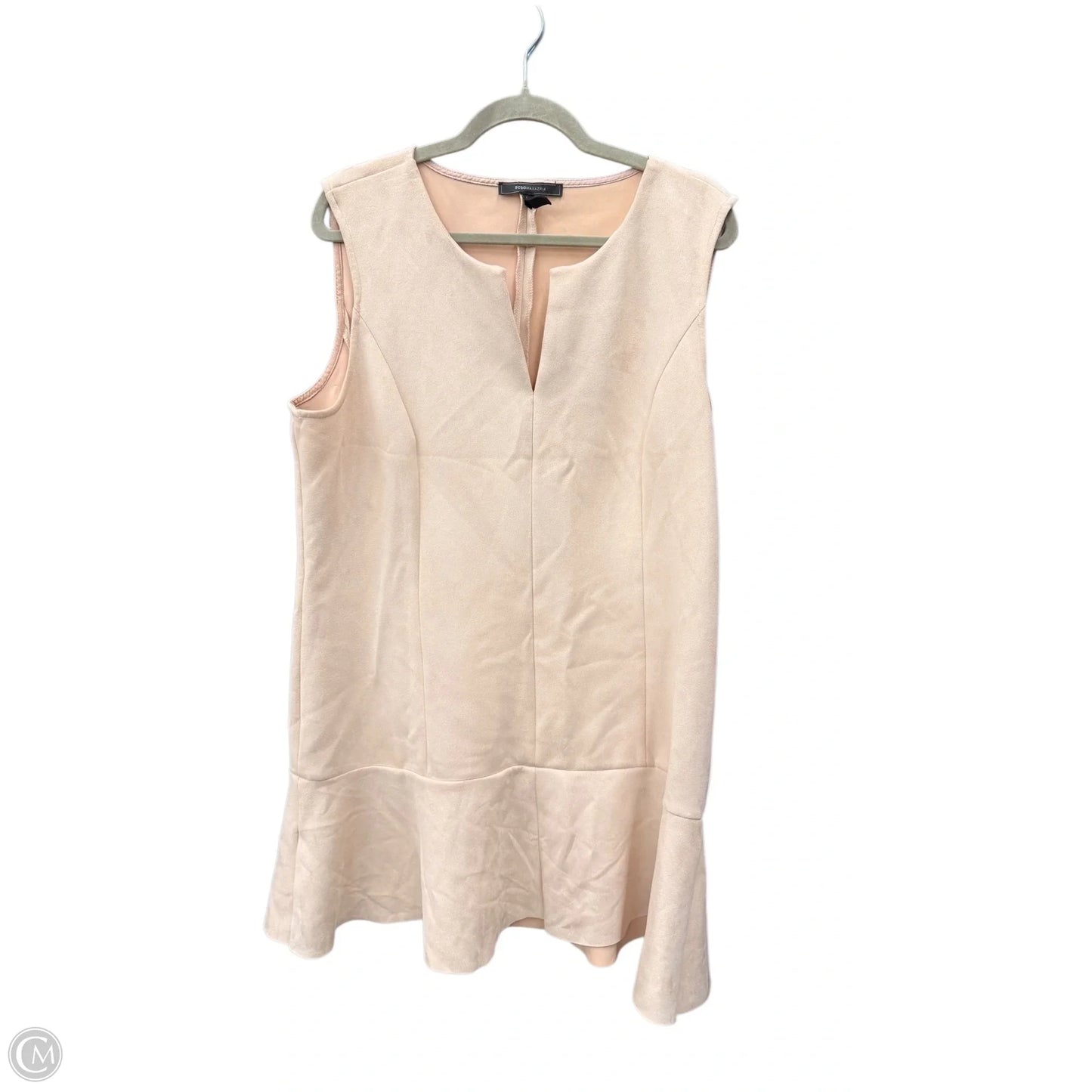 Dress Casual Short By Bcbgmaxazria In Mauve, Size: Xl