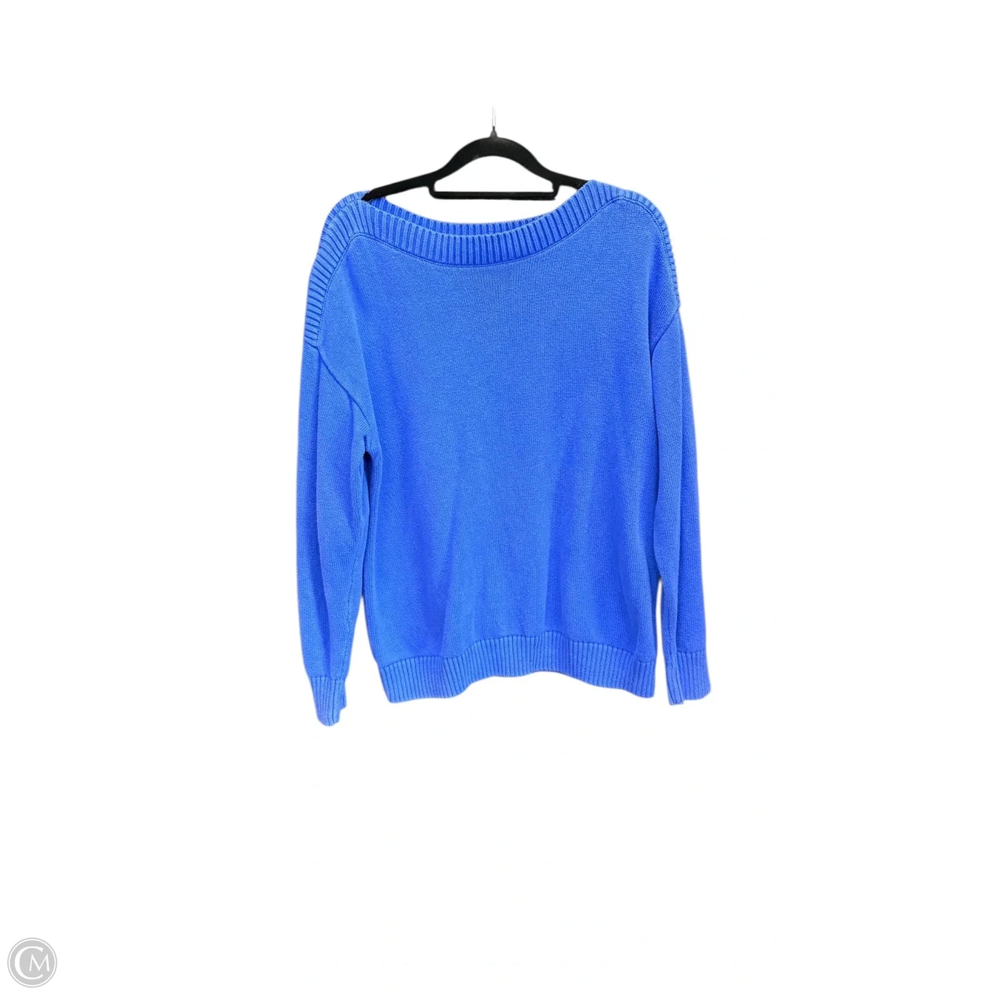 Top Long Sleeve By Loft In Blue, Size: L