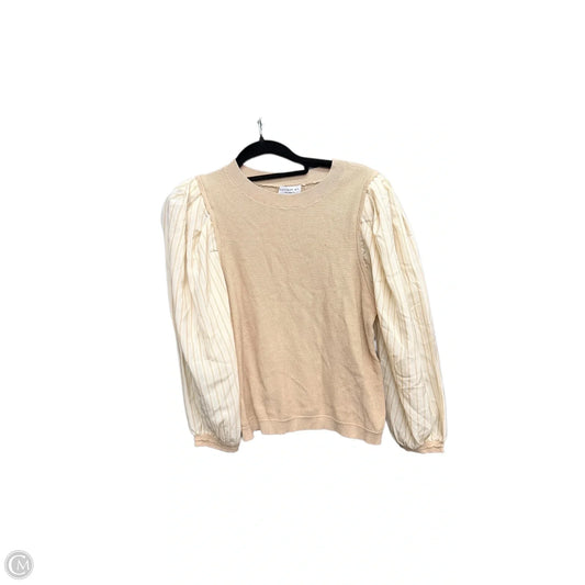 Top Long Sleeve By Current Air In Brown, Size: Xs