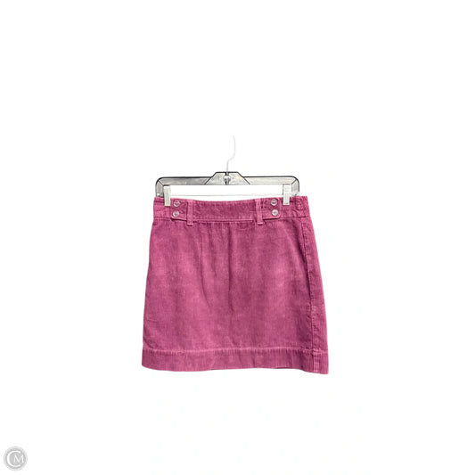 Skirt Mini & Short By Loft In Purple, Size: 0