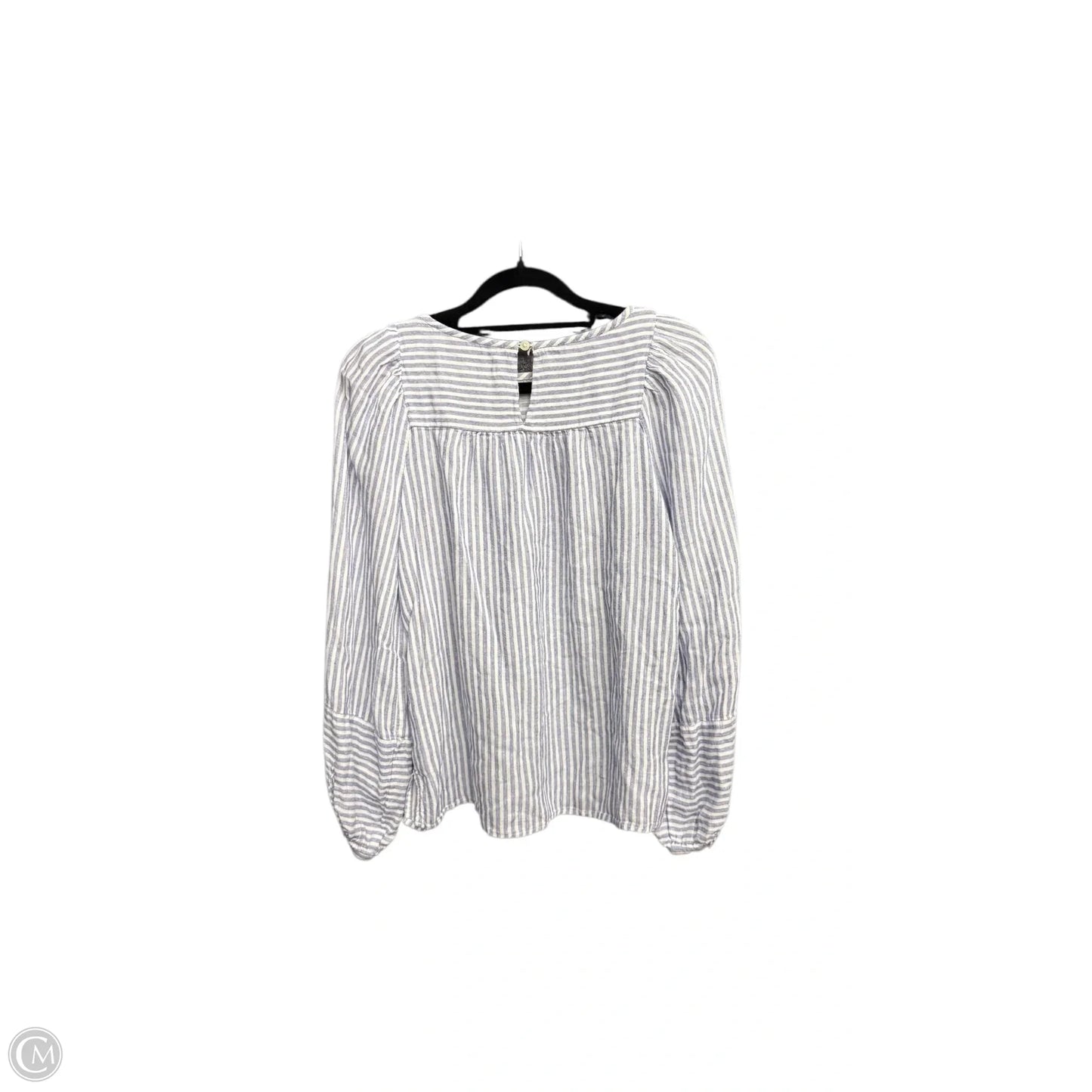 Top Long Sleeve By Loft In Striped Pattern, Size: Xsp