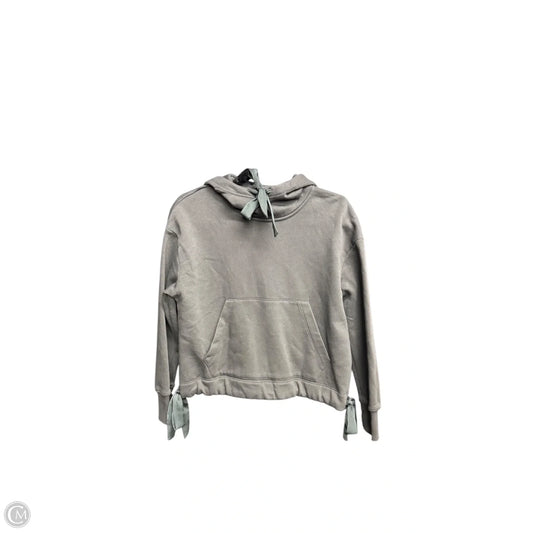 Sweatshirt Hoodie By Banana Republic In Grey, Size: Xs