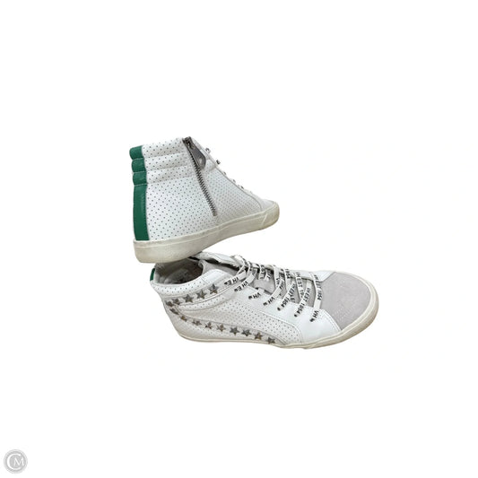 Shoes Sneakers By Vintage Havana In Green & White, Size: 8