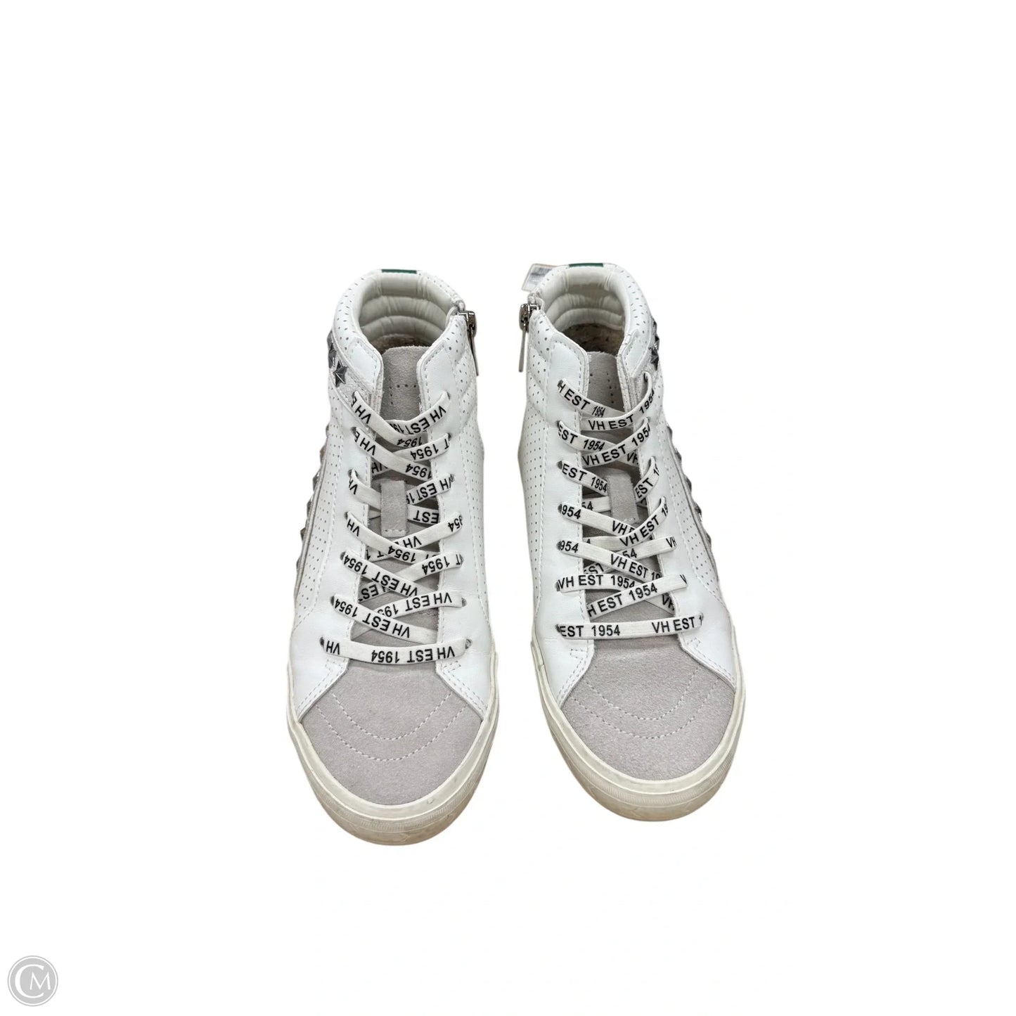 Shoes Sneakers By Vintage Havana In Green & White, Size: 8