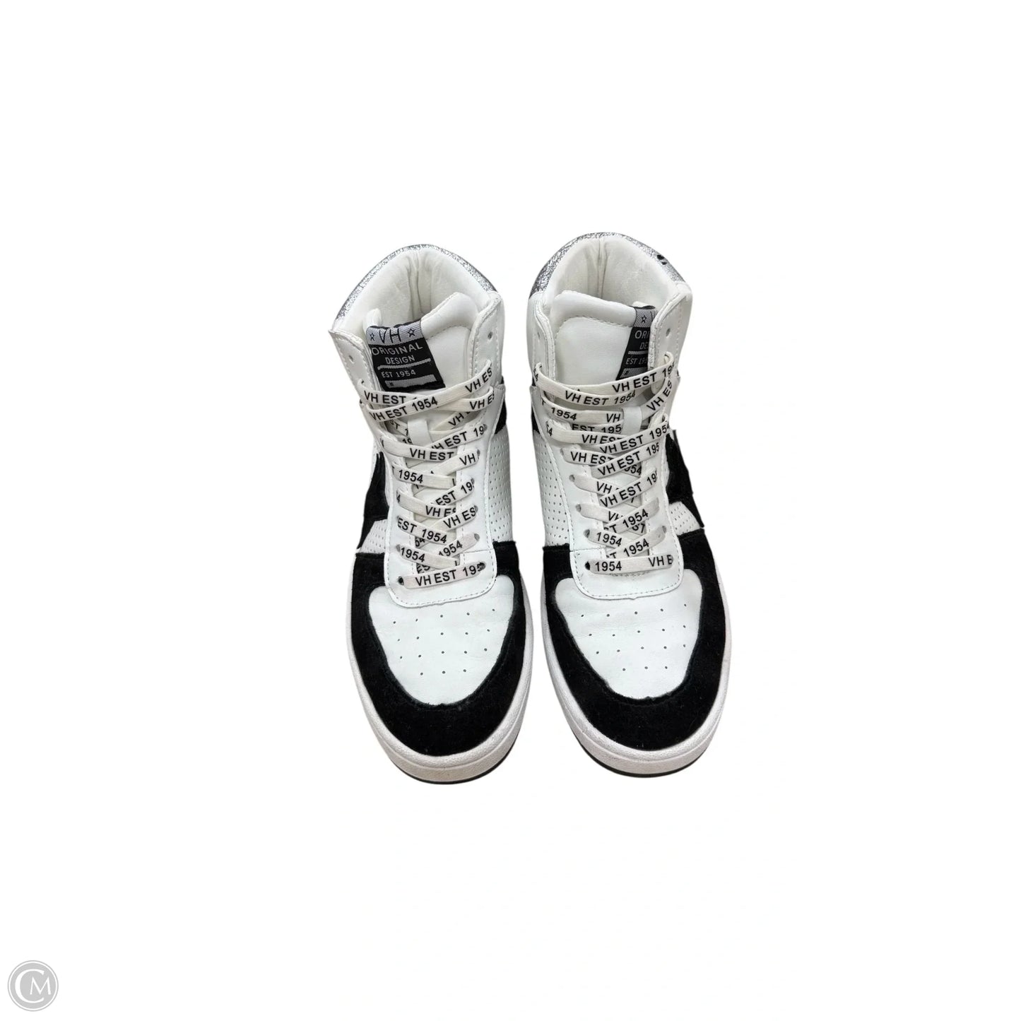 Shoes Sneakers By Vintage Havana In Black & White, Size: 8.5