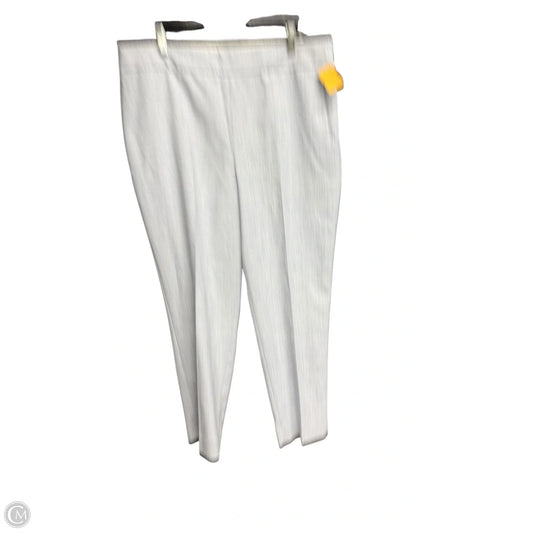 Pants Dress By Talbots In Blue & White, Size: 14