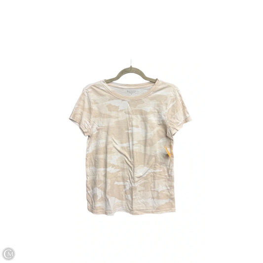 Top Short Sleeve Basic By Athleta In Camouflage Print, Size: M