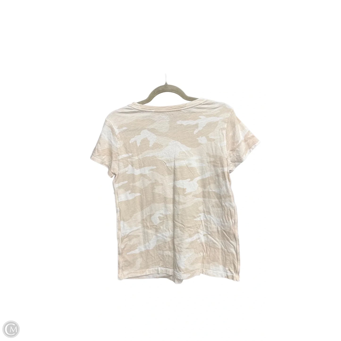 Top Short Sleeve Basic By Athleta In Camouflage Print, Size: M