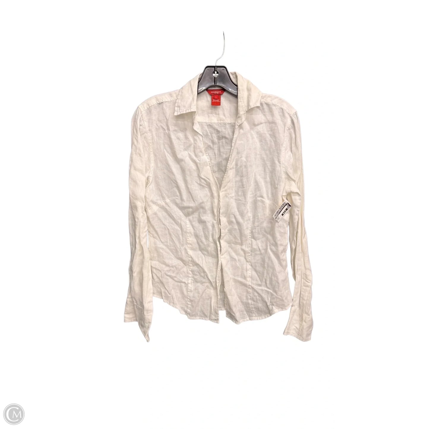 Top Long Sleeve By Sundance In White, Size: S