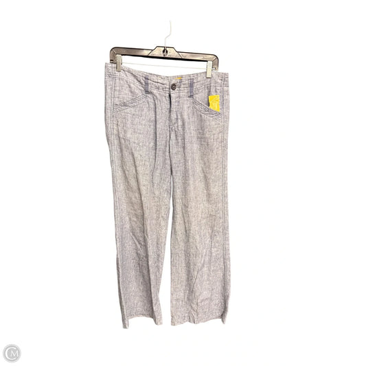 Pants Cropped By Pilcro In Blue, Size: 8