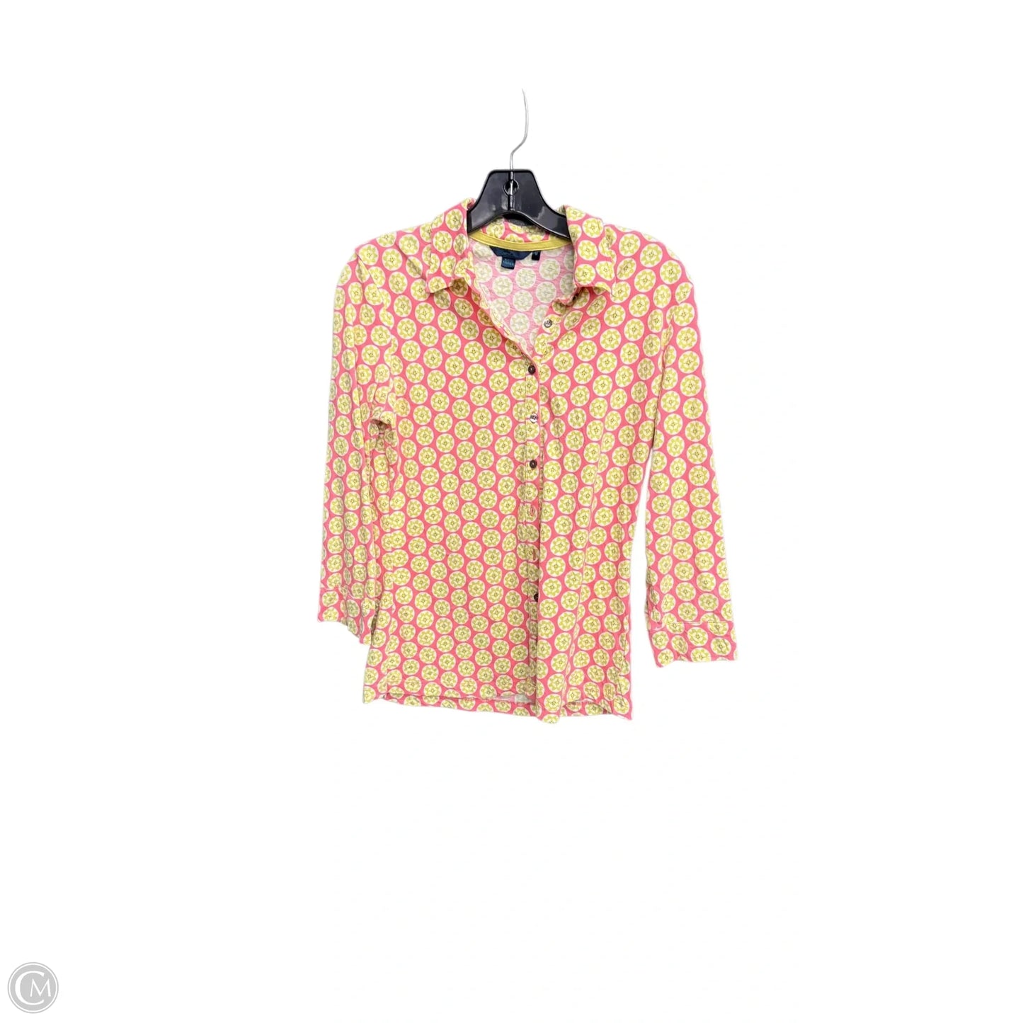 Top Long Sleeve By Boden In Floral Print, Size: M