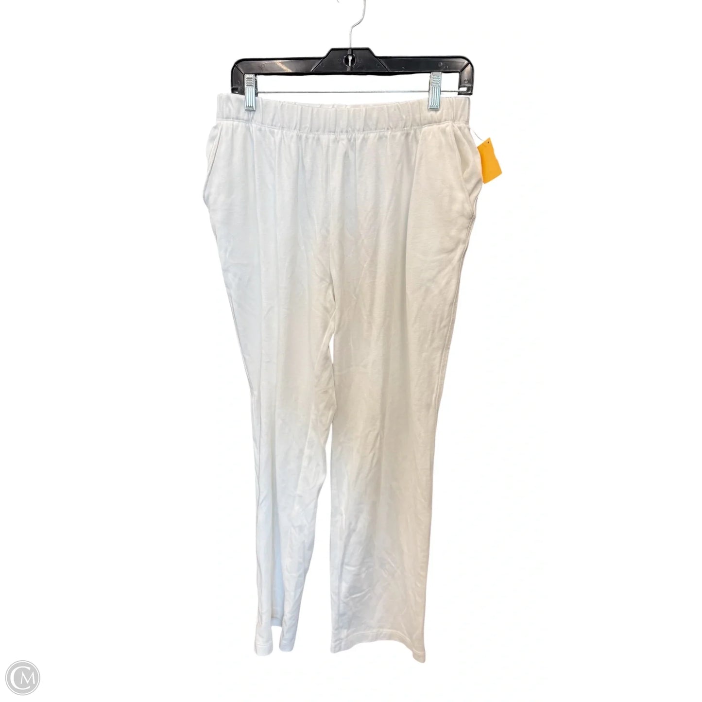 Pants Lounge By Lands End In White, Size: 10