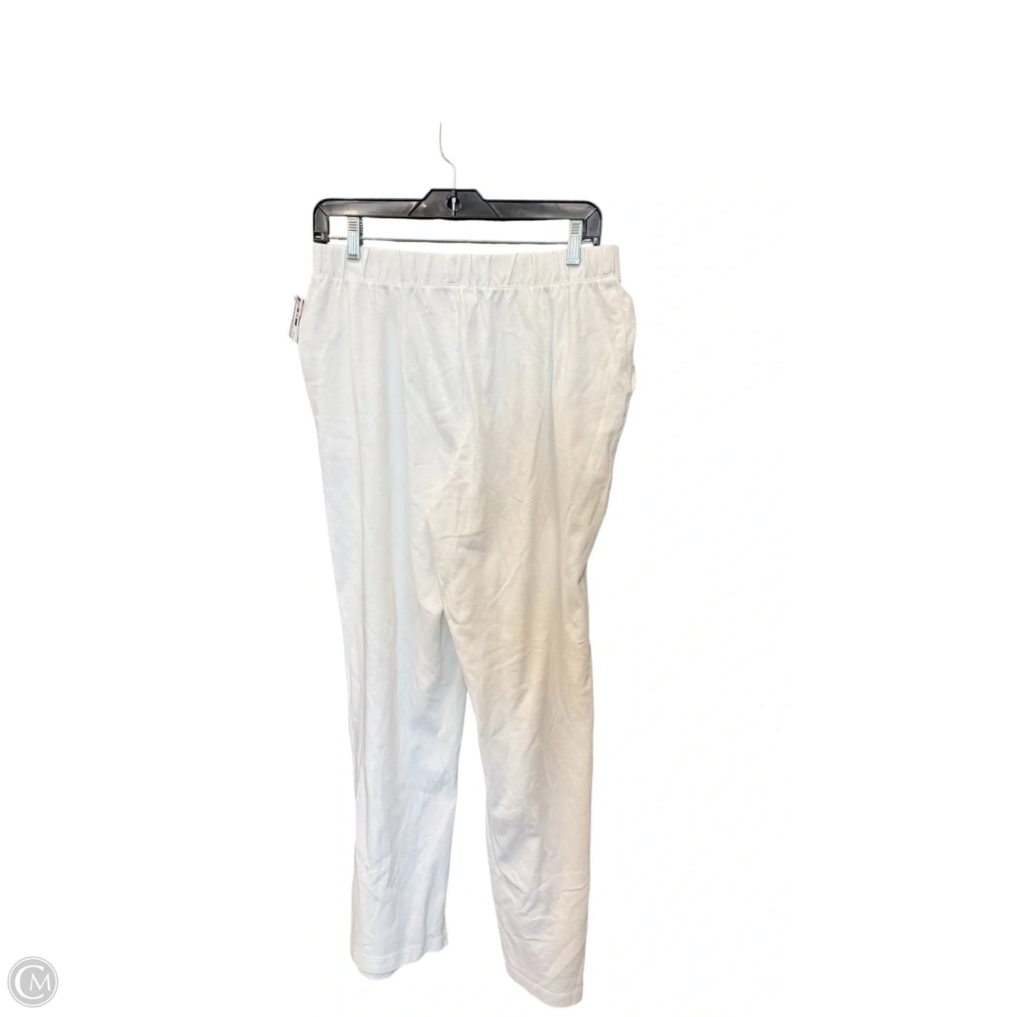Pants Lounge By Lands End In White, Size: 10