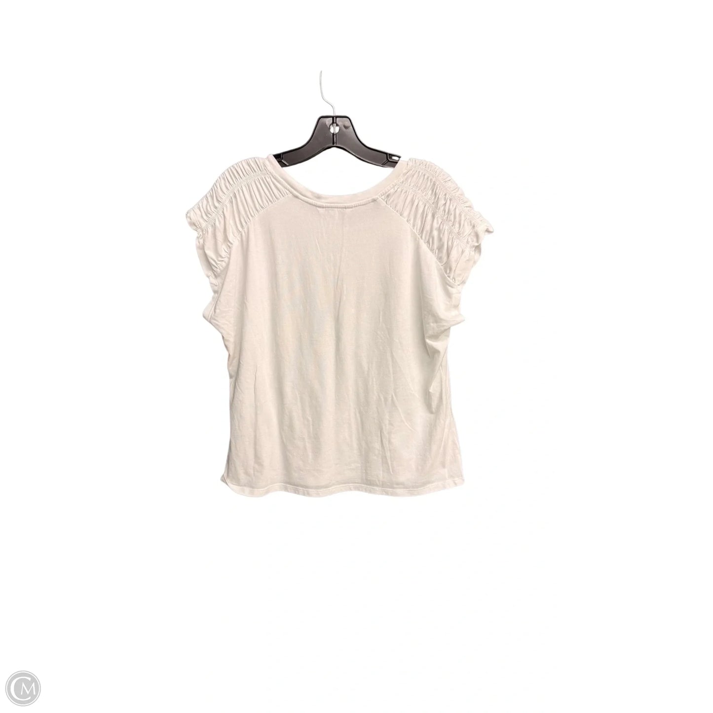 Top Sleeveless By Liverpool In White, Size: L