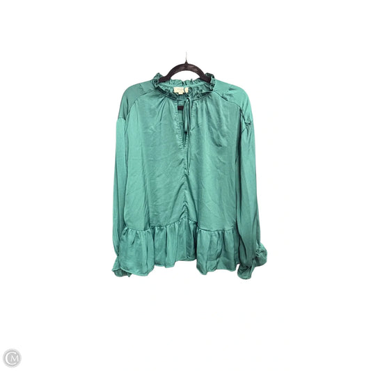 Top Long Sleeve By Umgee In Green, Size: M