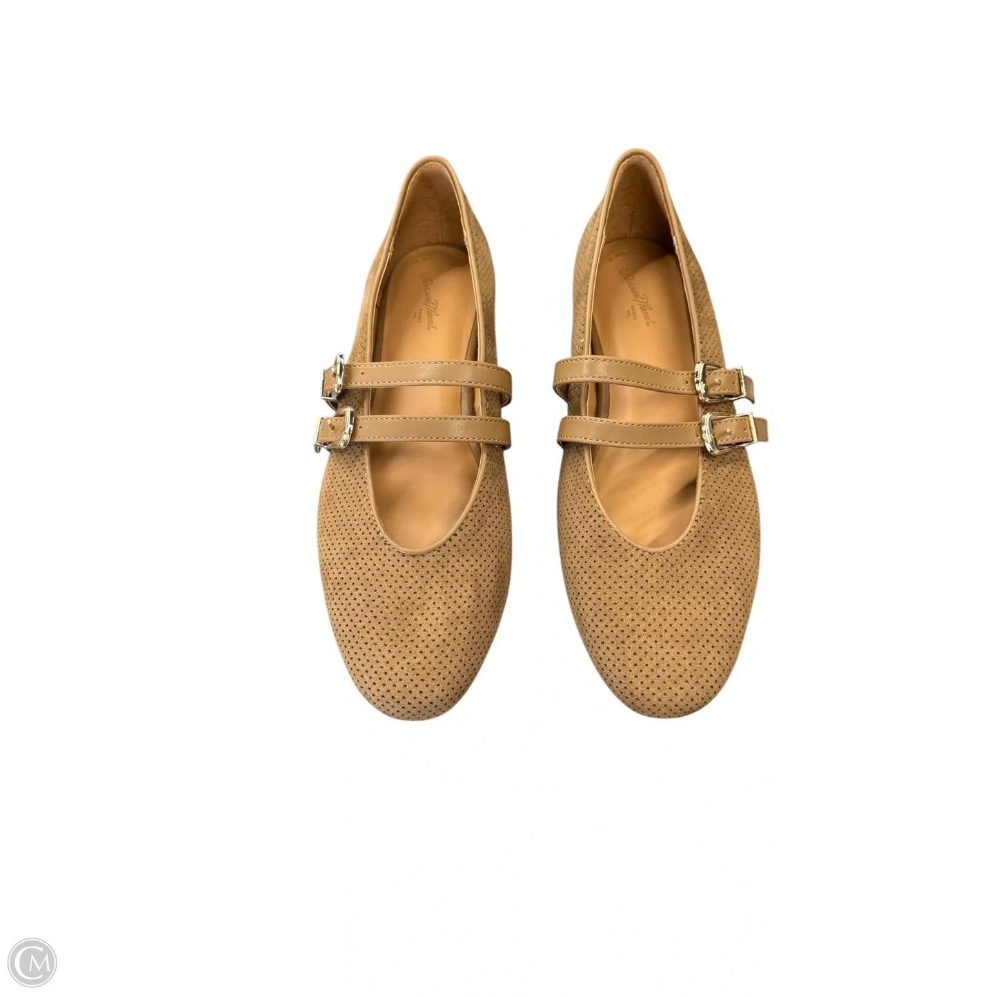 Shoes Flats By Universal Thread In Brown, Size: 8