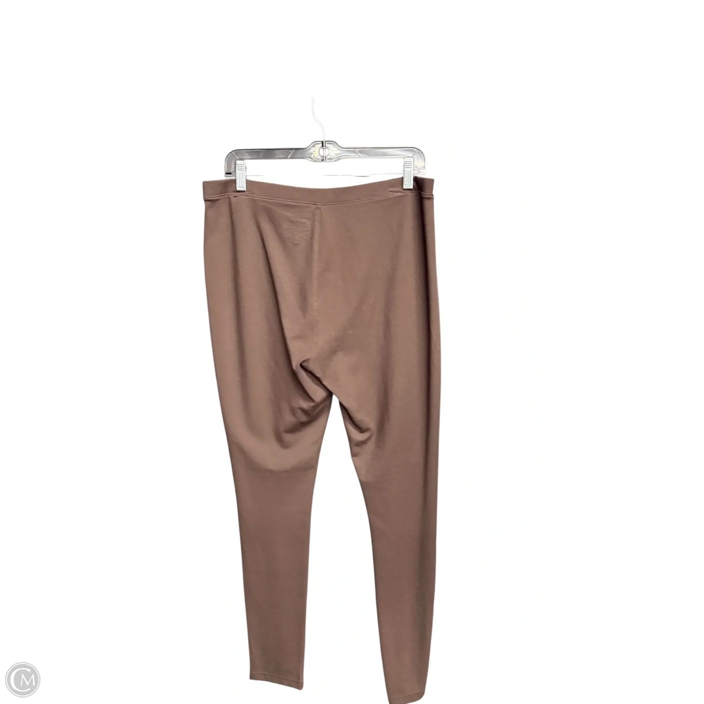 Pants Leggings By Simply Vera In Brown, Size: 12