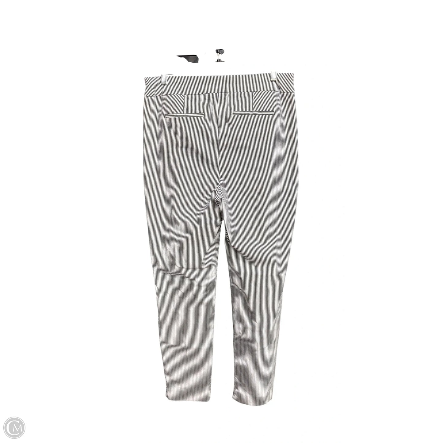 Pants Dress By Chicos In Striped Pattern, Size: 10l