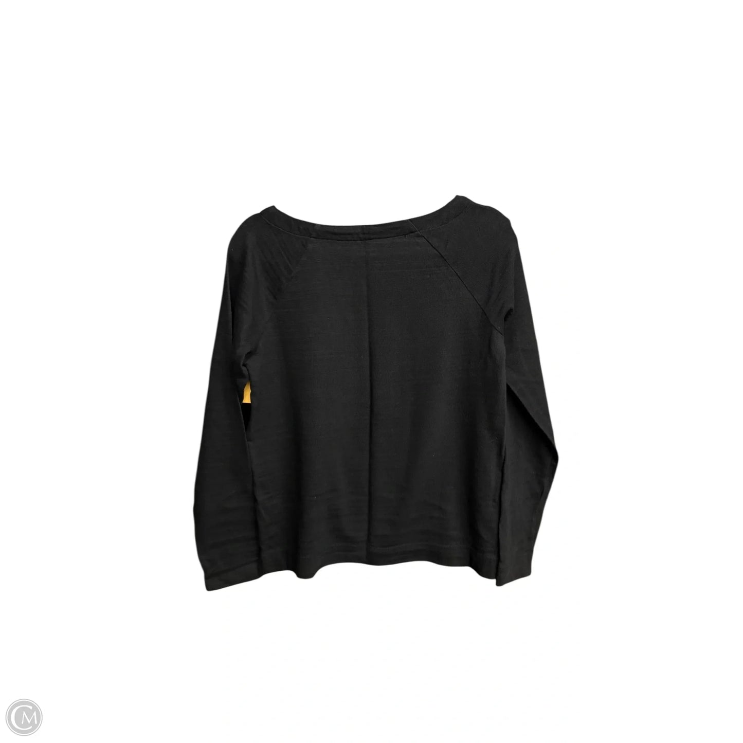 Top Long Sleeve By Loft In Black, Size: S