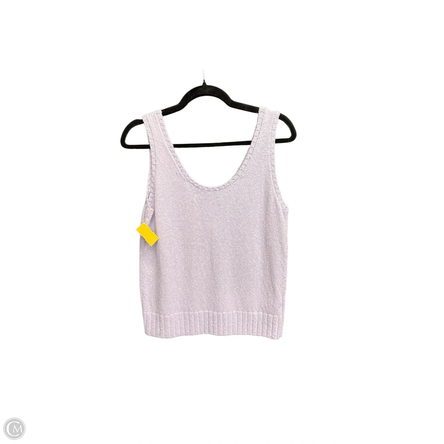 Top Sleeveless By Loft In Purple, Size: S