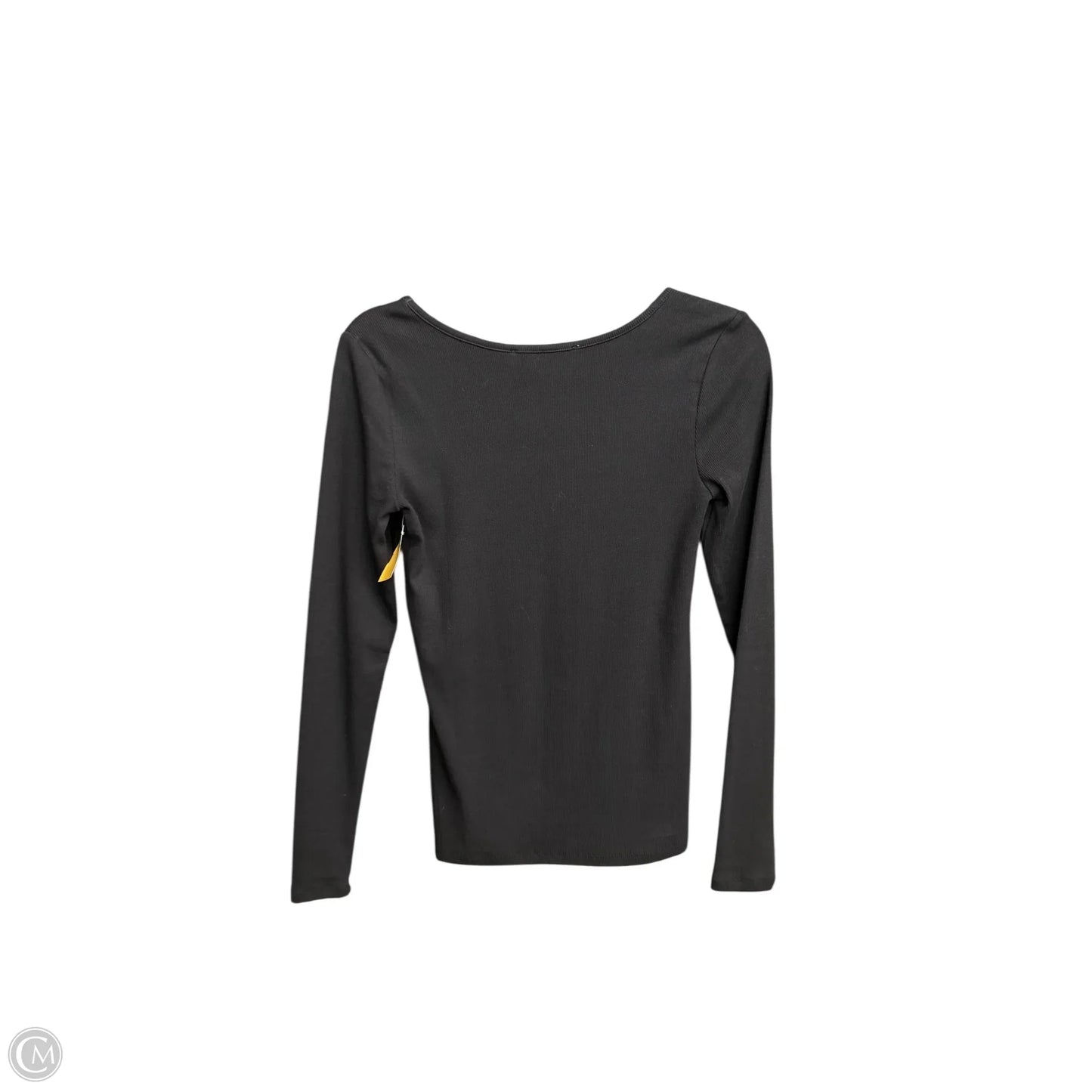 Top Long Sleeve By Loft In Black, Size: S