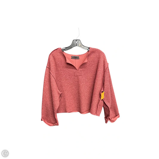 Top Long Sleeve By Urban Outfitters In Red, Size: Xs