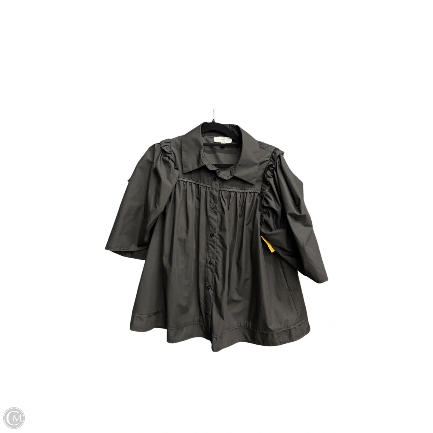 Top Short Sleeve By Entro In Black, Size: S