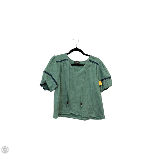 Top Short Sleeve By Gigio In Green, Size: S