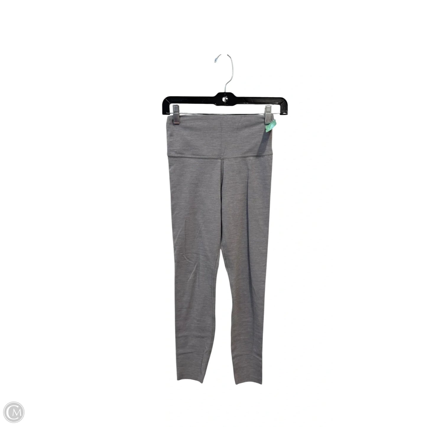 Athletic Leggings By Nike In Grey, Size: S