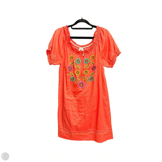 Dress Casual Short By Ivy Jane In Coral, Size: Xs