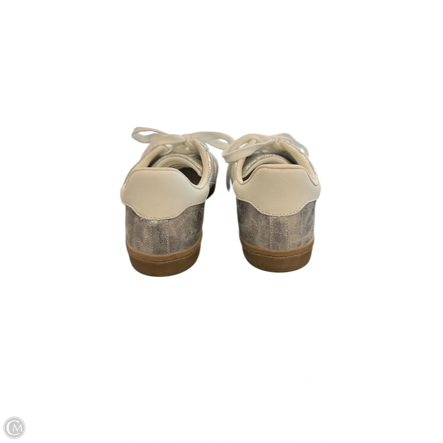 Shoes Sneakers By Universal Thread In Silver, Size: 8.5