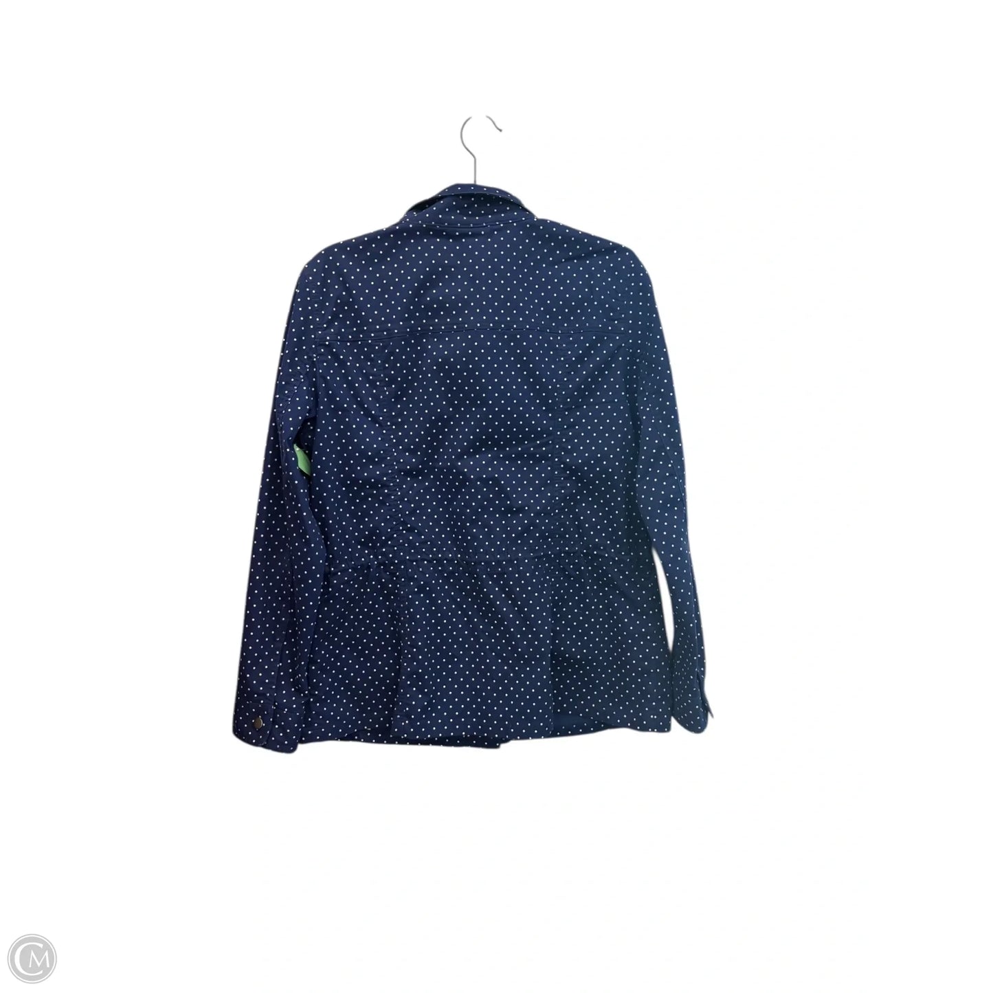 Jacket Other By Talbots In Polkadot Pattern, Size: M