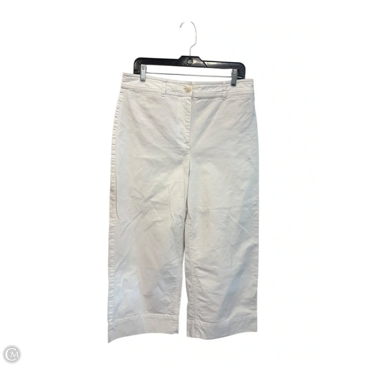 Pants Cropped By Talbots In White, Size: 10
