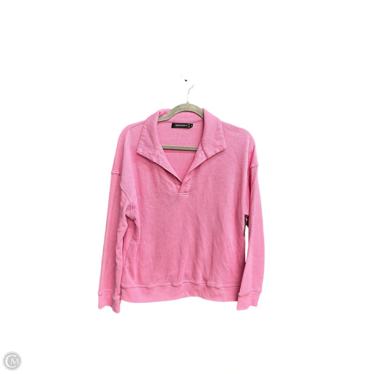 Top Long Sleeve By Merokeety In Pink, Size: M