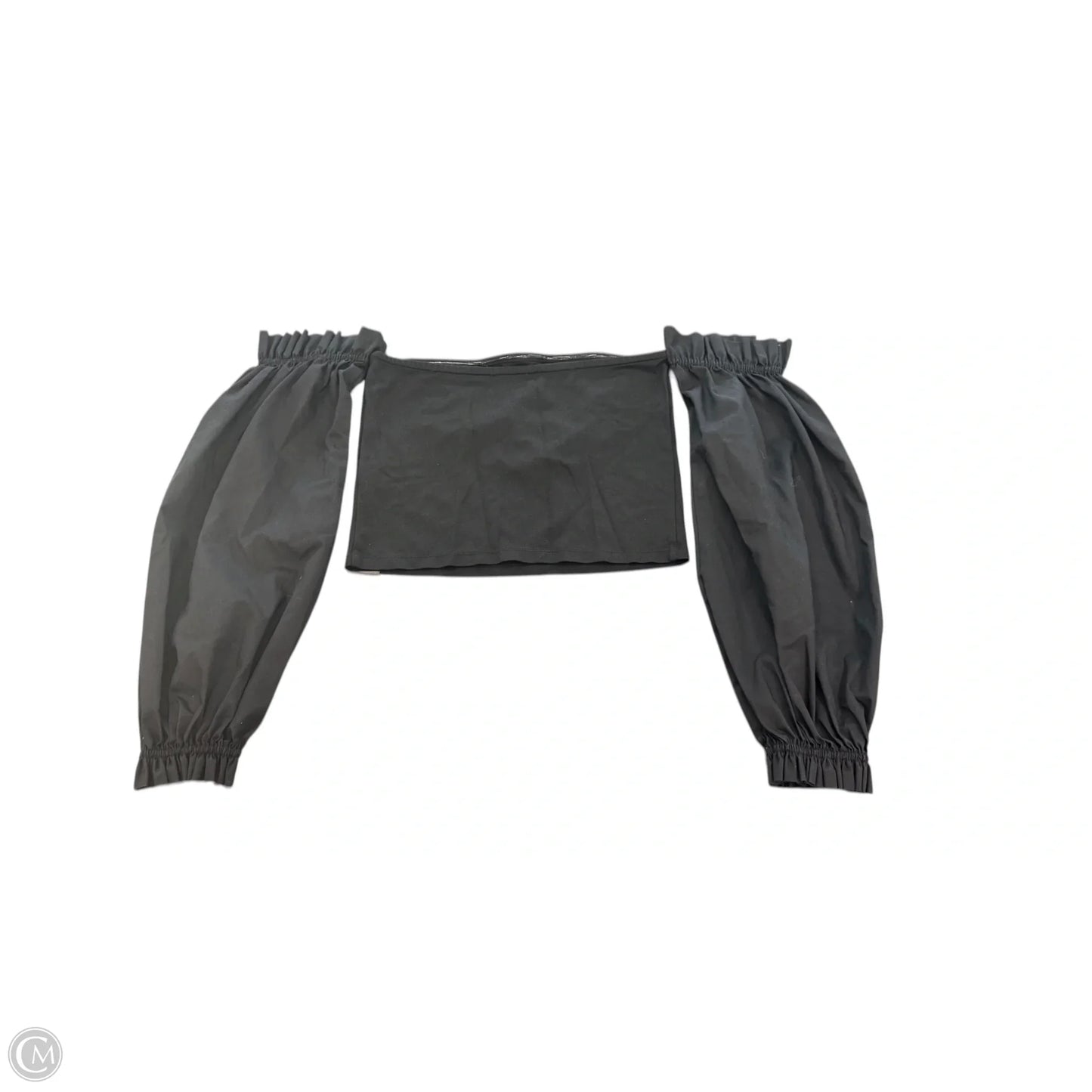 Top Long Sleeve By Anthropologie In Black, Size: S