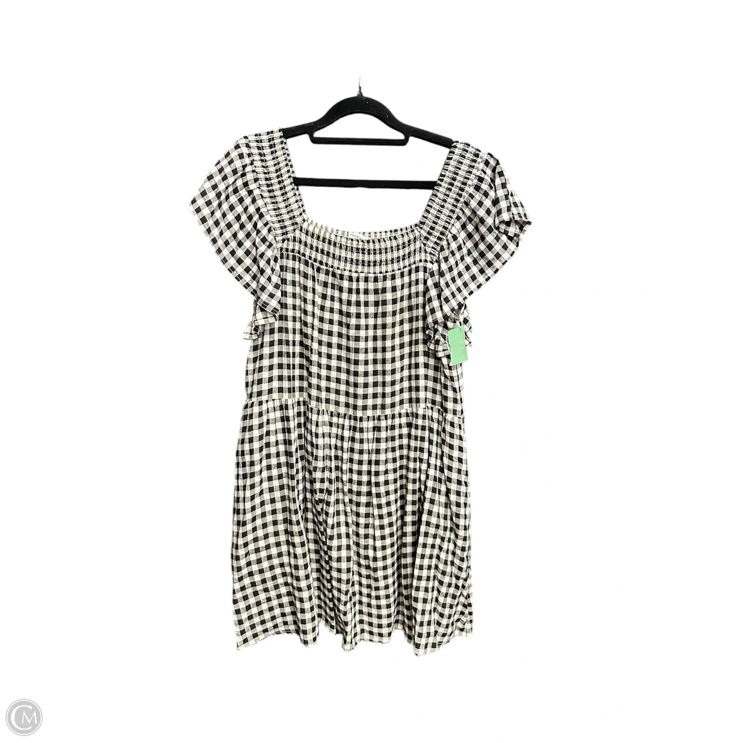 Dress Casual Short By Newbury Kustom In Checkered Pattern, Size: S