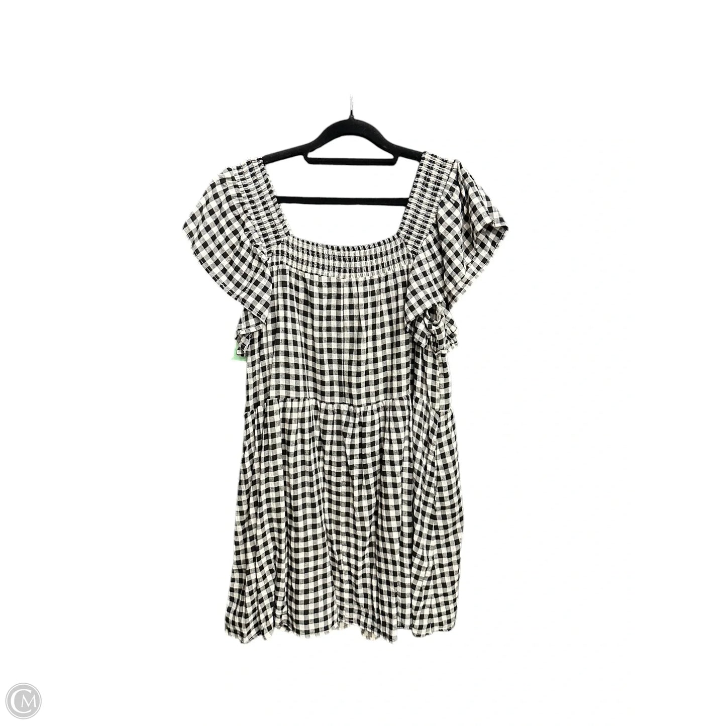 Dress Casual Short By Newbury Kustom In Checkered Pattern, Size: S