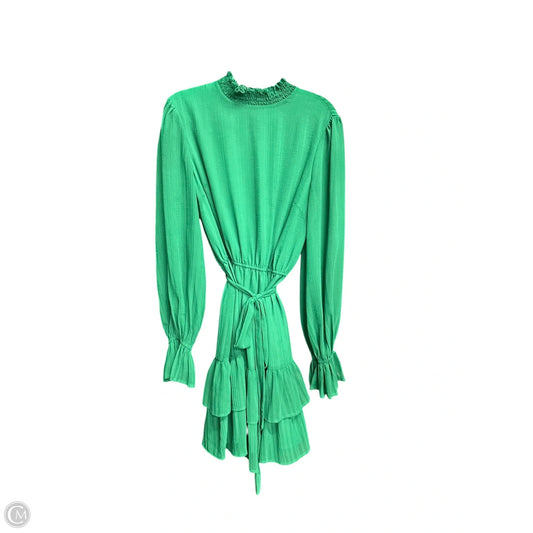 Dress Casual Short By Flying Tomato In Green, Size: M