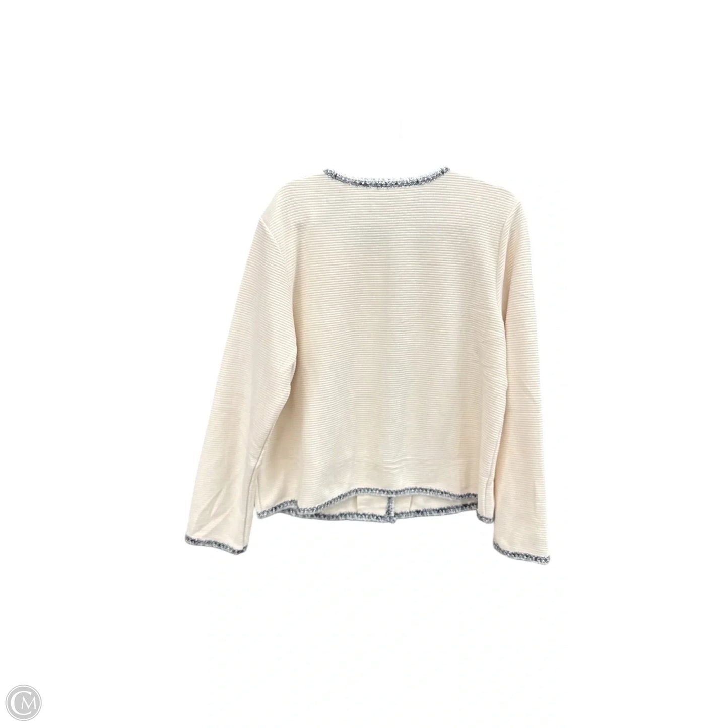Jacket Other By Clothes Mentor In Cream, Size: Xl