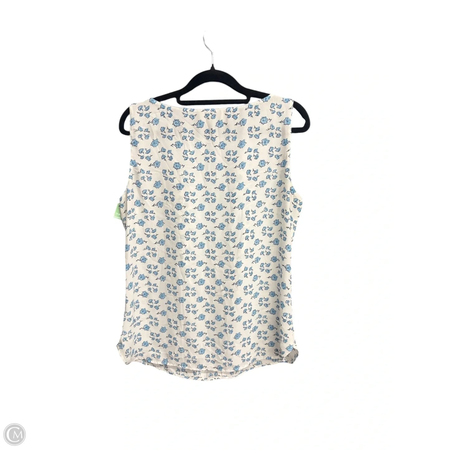 Top Sleeveless By Loft In Floral Print, Size: S
