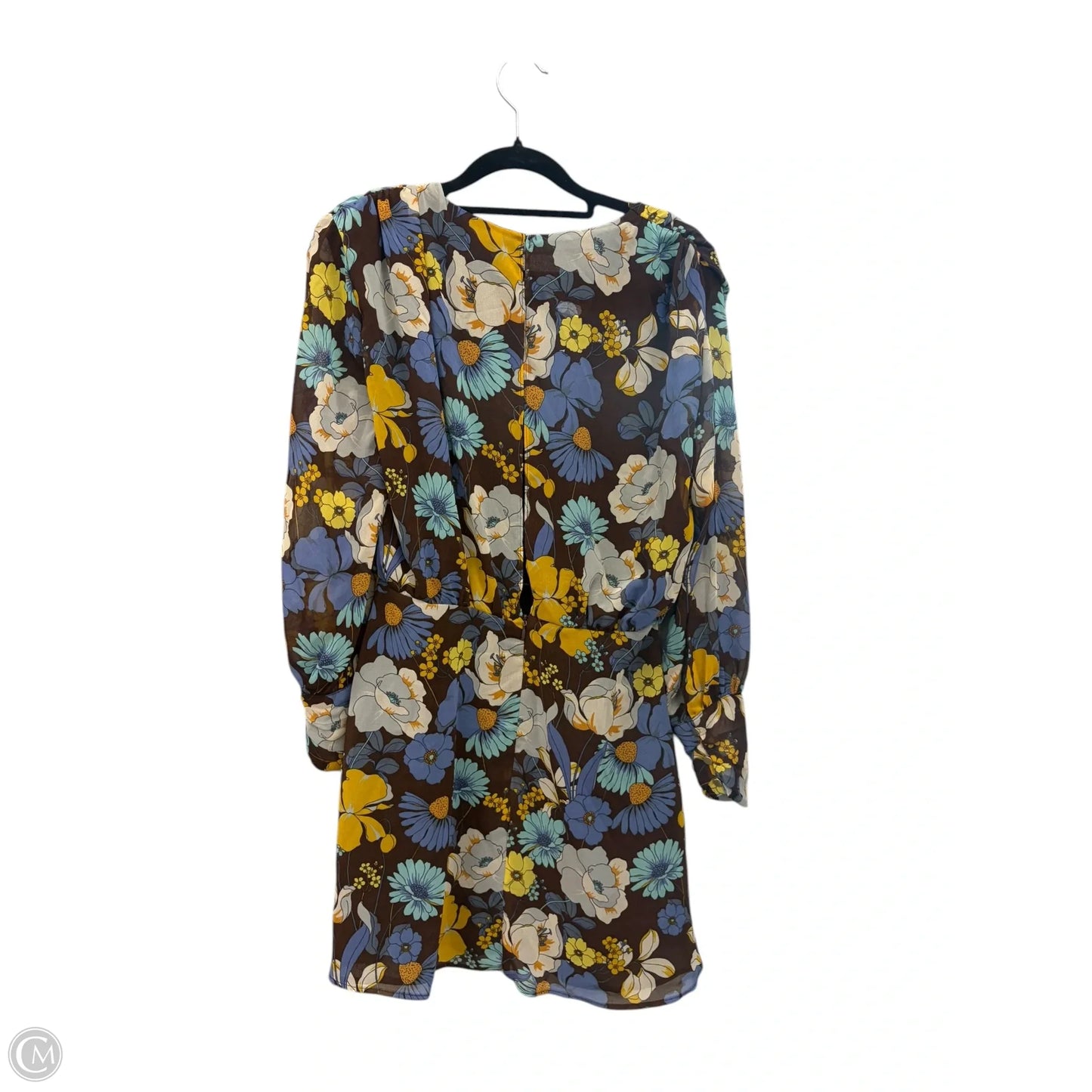Dress Casual Short By Zara In Floral Print, Size: S