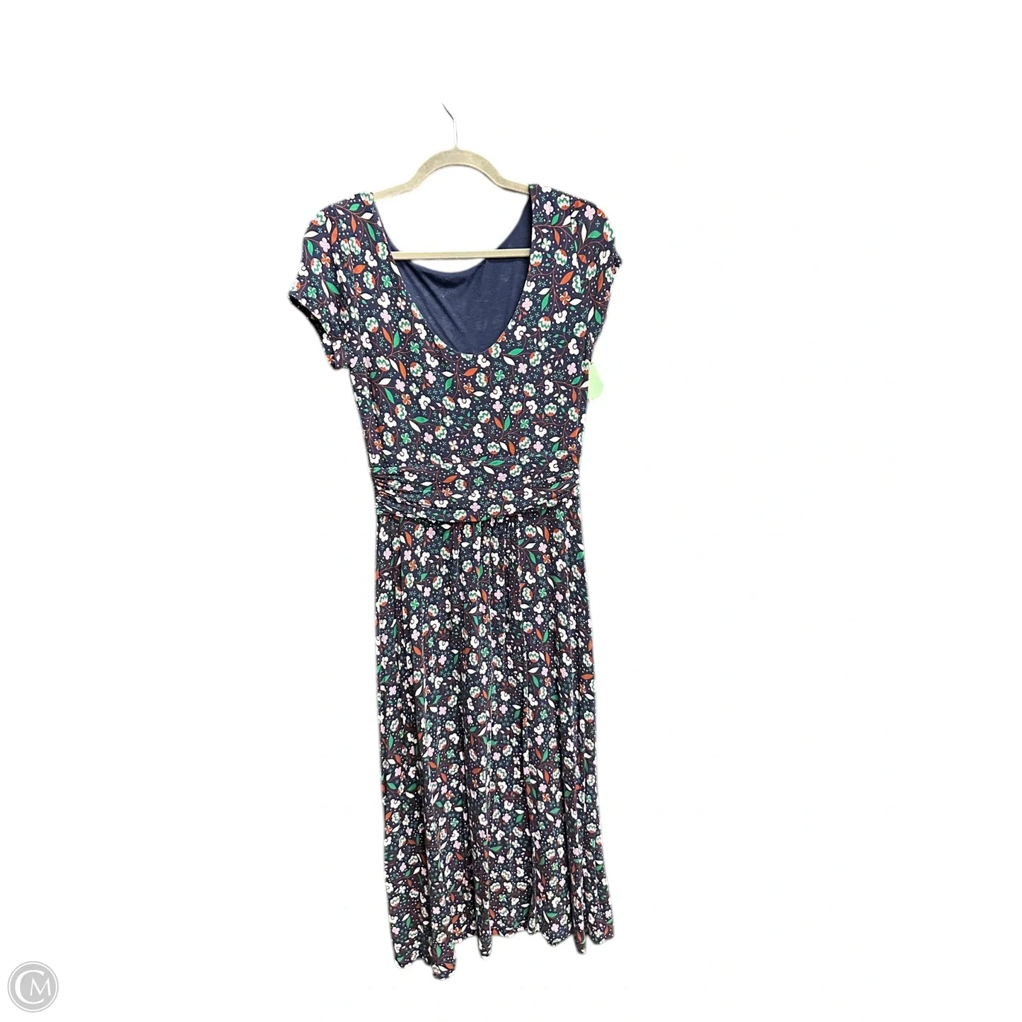 Dress Casual Midi By Boden In Floral Print, Size: S